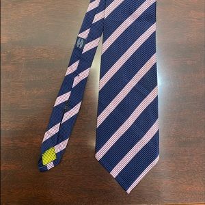 Light Pink & Navy-ish Striped Tie
